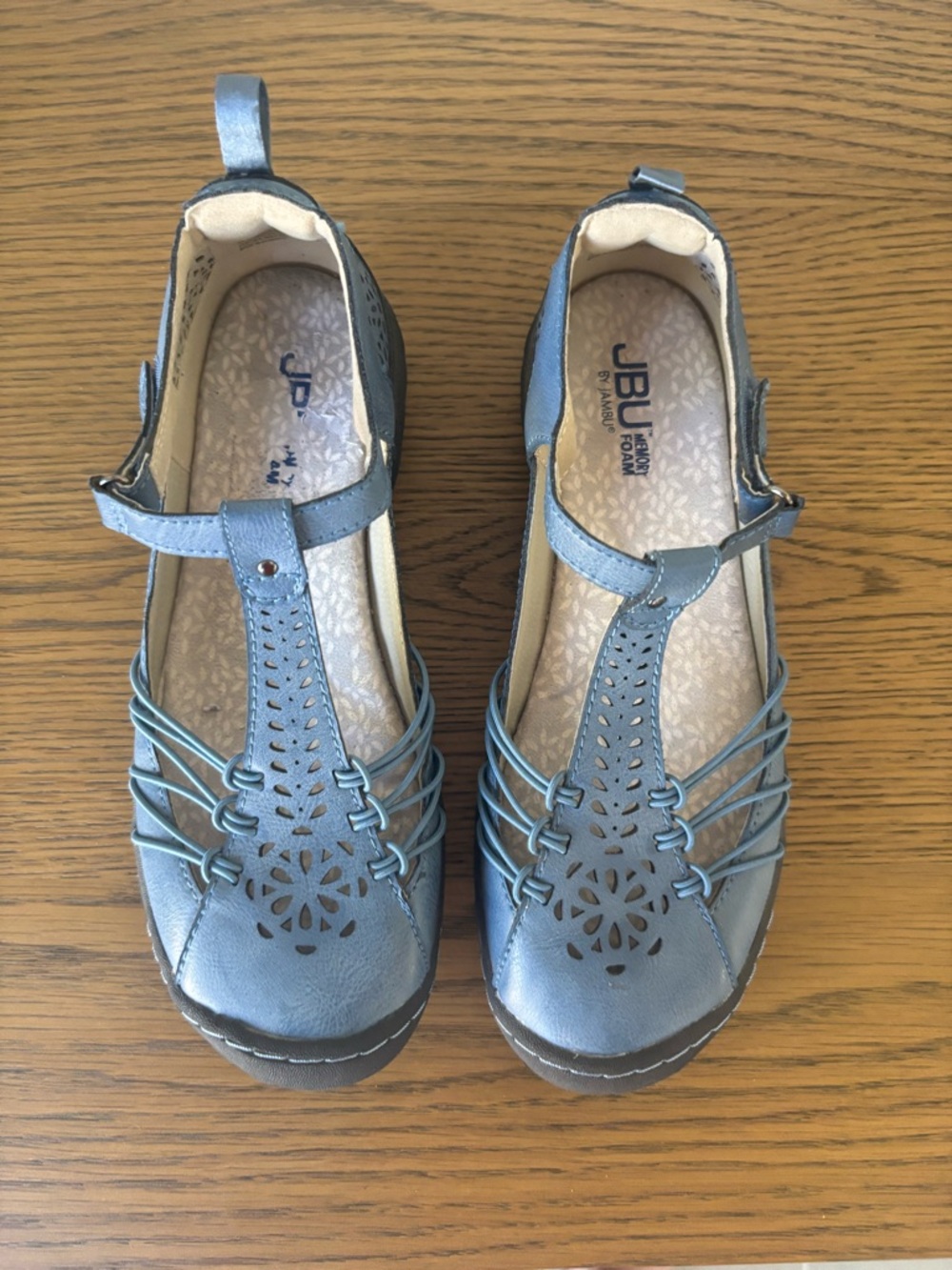 JBU by Jambu Muted Steel Blue Women’s SZ 8M Gently Worn Sandal/Shoe